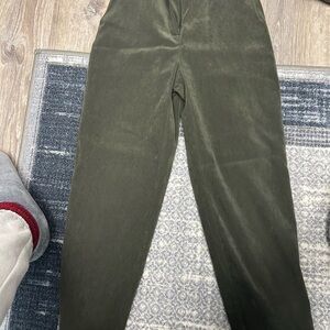 Casual Corner Annex Dark Green polyester pants